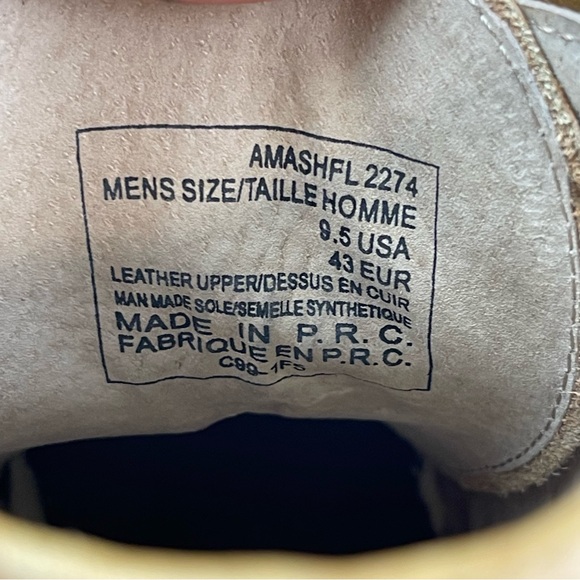 Andrew Marc Vibram Men 9.5 Ashford AMASHFL-2274 Brown...